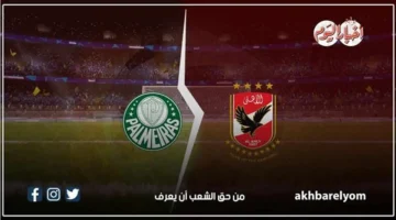 قبل المواجهة اليوم.. قيمة سوقية الأهلي وبالميراس في انفوجراف